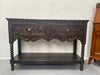 Early 19th Century Jacobean Style Carved Oak Sideboard / Dresser Base | Antique & Vintage | Moonee Ponds Antiques | Australia Wide Delivery