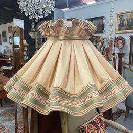 Gilt Metal Standard Lamp