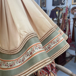 Gilt Metal Standard Lamp