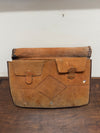 Vintage Hand Made Egyptian Leather Satchel/Case | Antique & Vintage | Moonee Ponds Antiques | Australia Wide Delivery