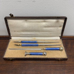Art Deco Boxed Desk Pen Set