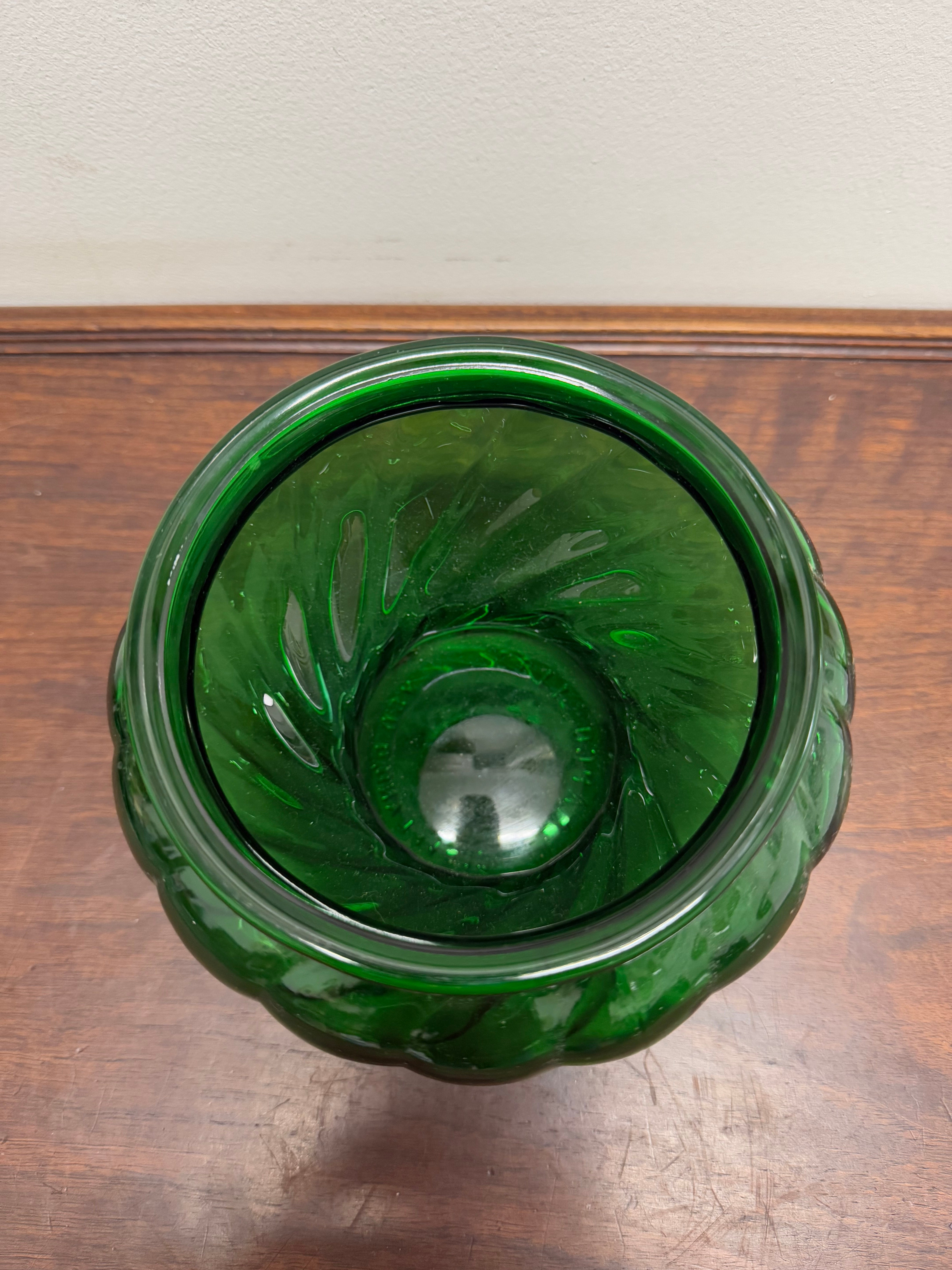 Vintage Napco Green Glass Bowl | Antique & Vintage | Moonee Ponds Antiques | Australia Wide Delivery