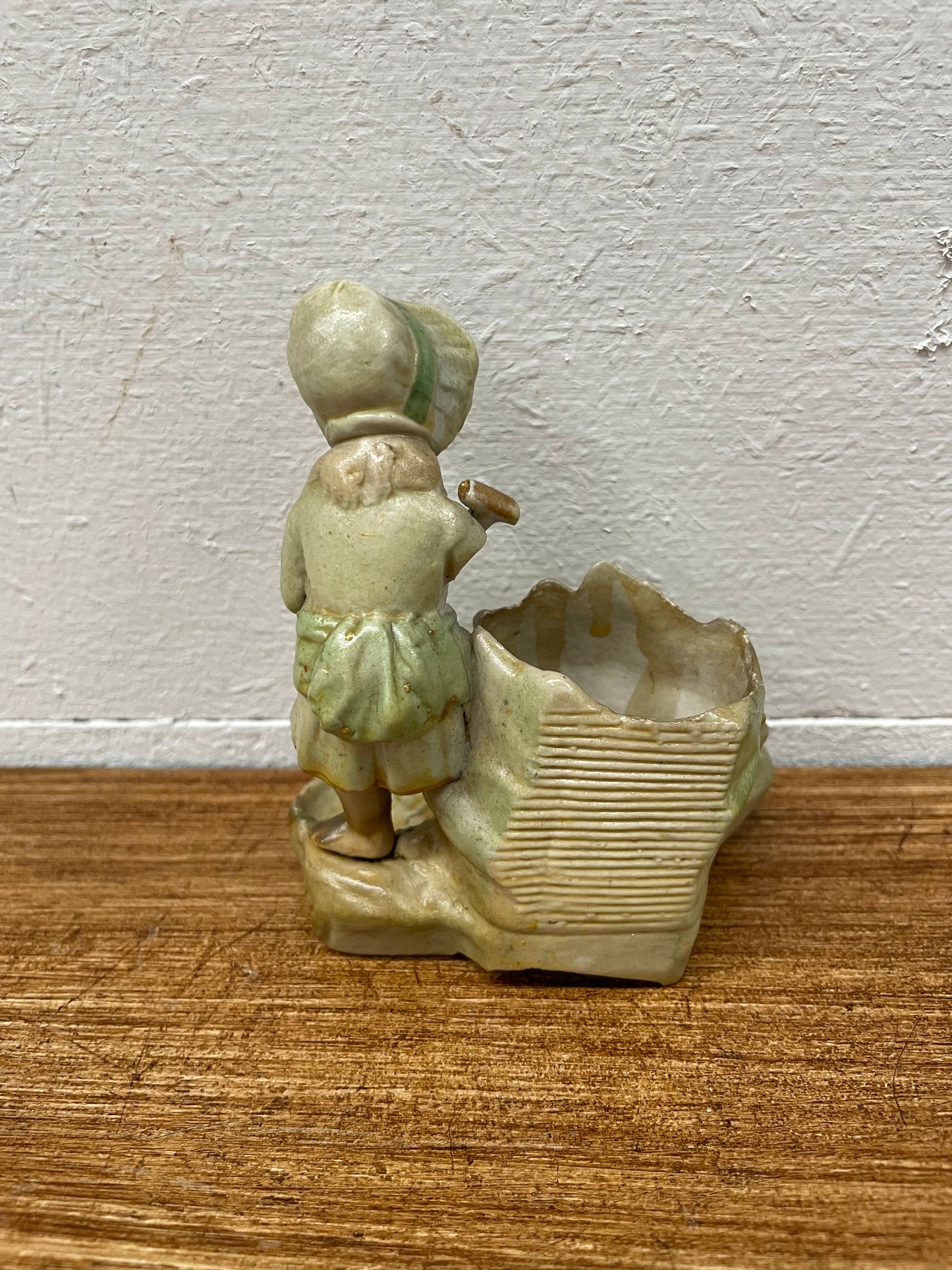 Victorian Wax Match and Striker Figurine