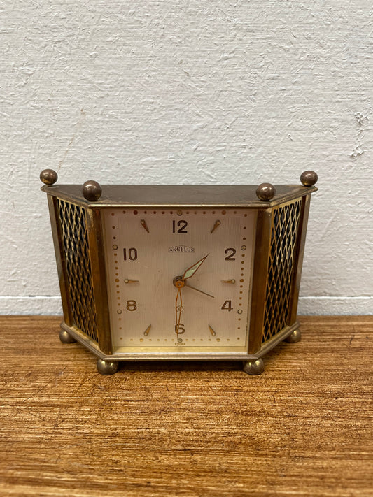 Rare Angelus Swiss Alarm Clock