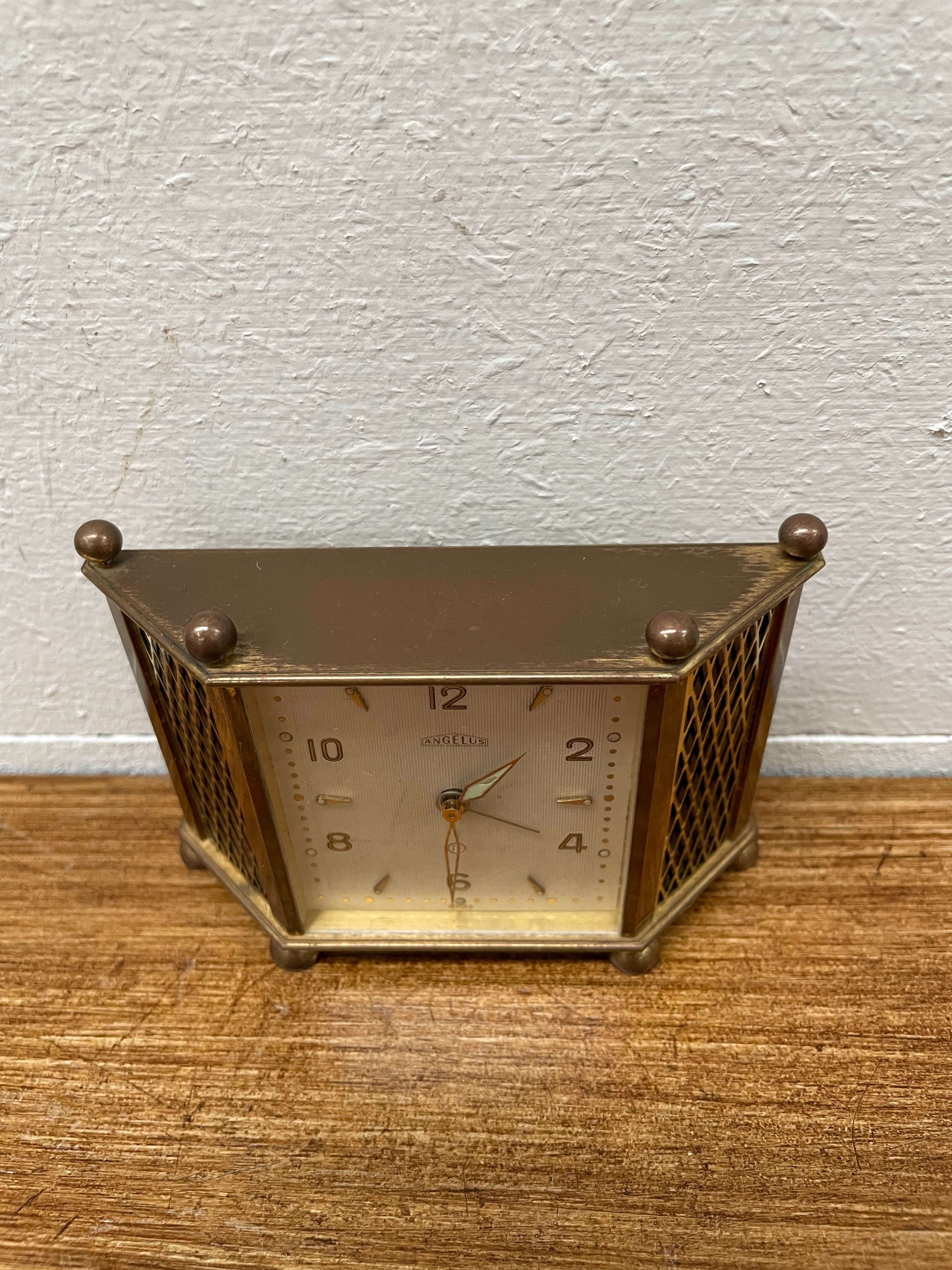 Rare Angelus Swiss Alarm Clock | Antique & Vintage | Moonee Ponds Antiques | Australia Wide Delivery