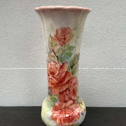 Vintage D.Wise Floral Vase