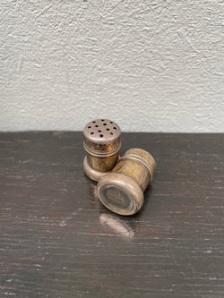Pair Of Sterling Silver Salt & Pepper Miniature Shakers | Antique & Vintage | Moonee Ponds Antiques | Australia Wide Delivery