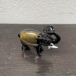 Vintage Art Glass Elephant Figurine