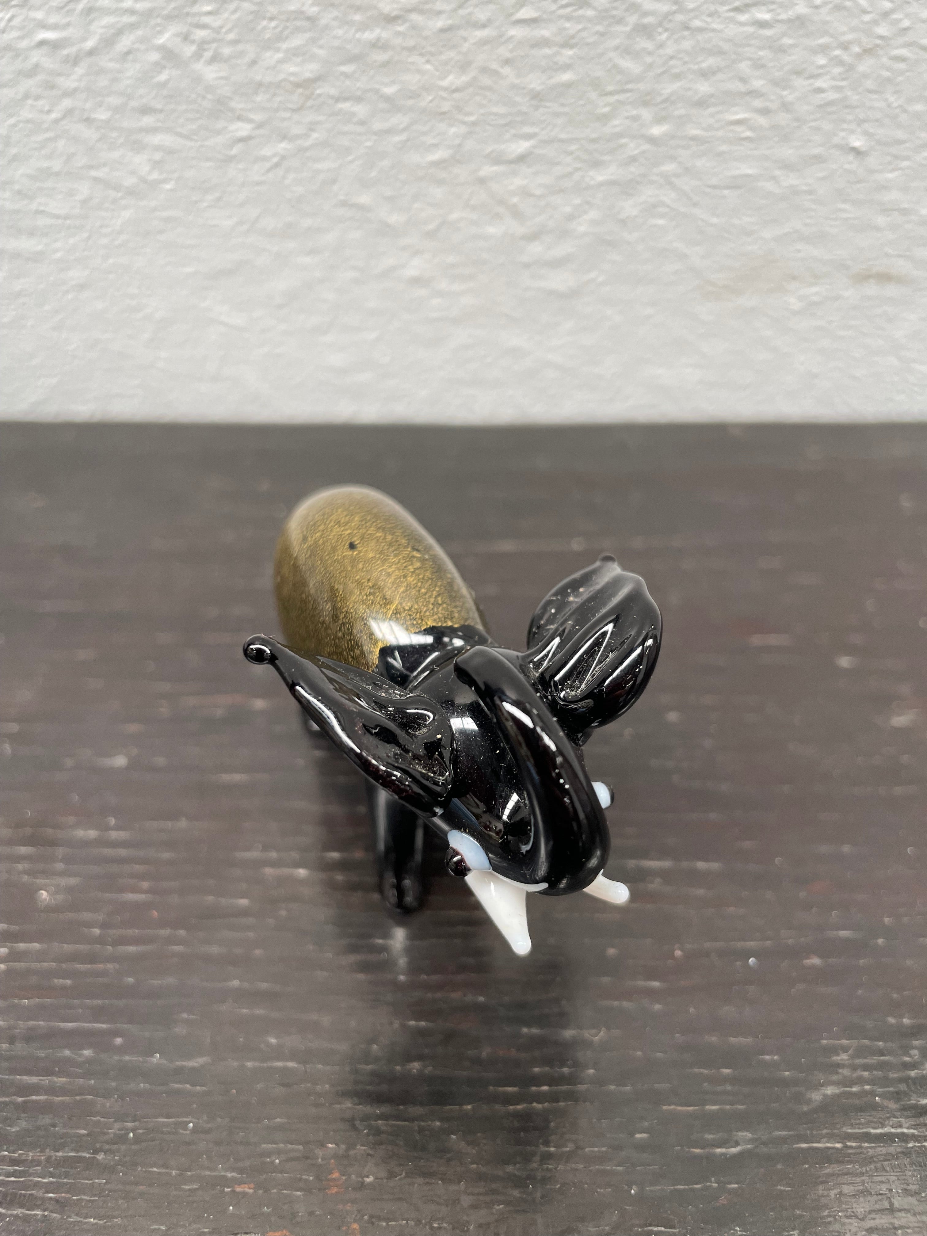 Vintage Art Glass Elephant Figurine | Antique & Vintage | Moonee Ponds Antiques | Australia Wide