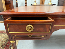 Quality Mahogany French Louis XVI Style Bureau Plat | Antique & Vintage | Moonee Ponds Antiques | Australia Wide Delivery