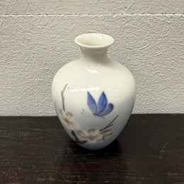Royal Copenhagen Petit Vase Blossom Branch & Butterfly