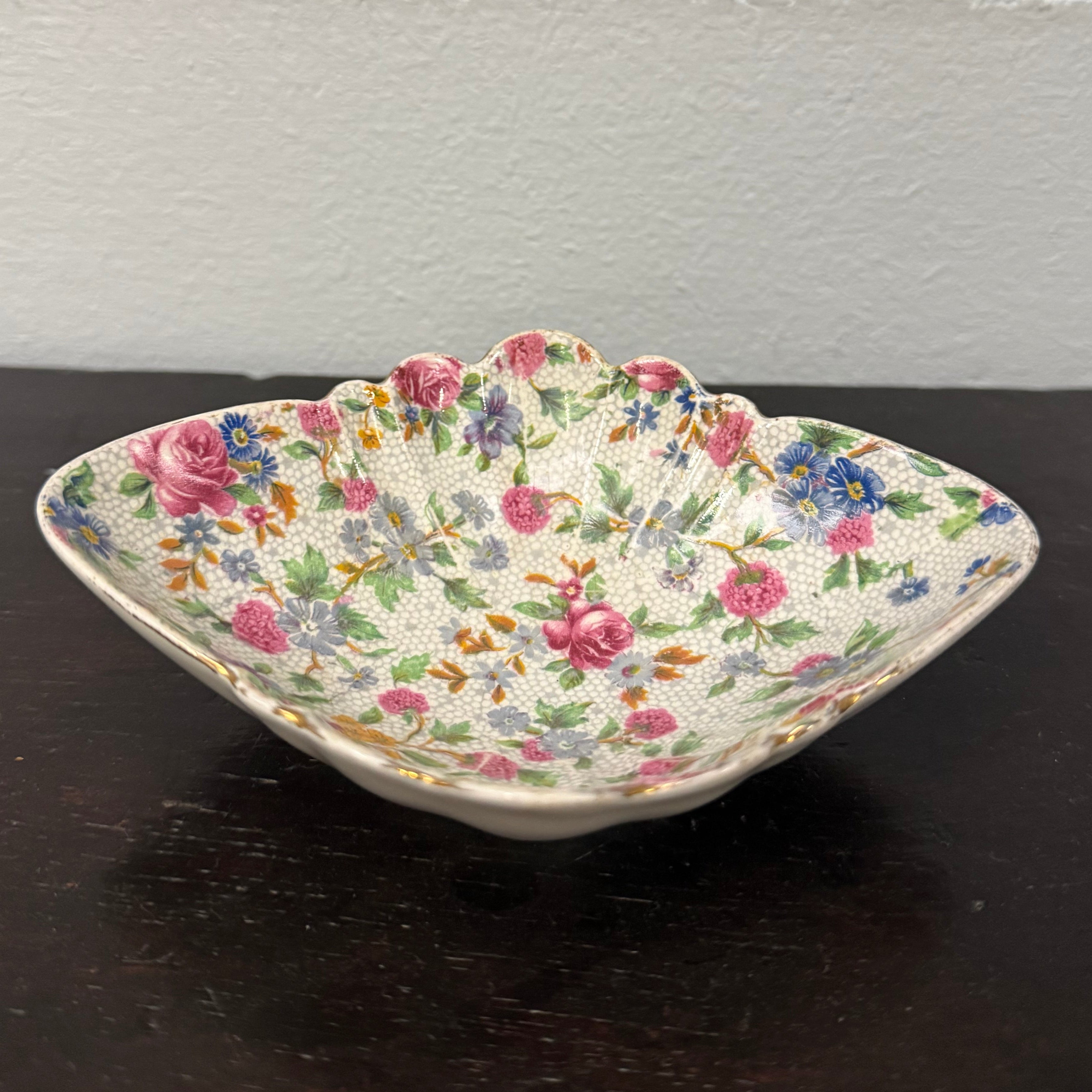 Royal Winton Old Cottage Chintz Dish | Antique & Vintage | Moonee Ponds Antiques | Australia Wide Delivery
