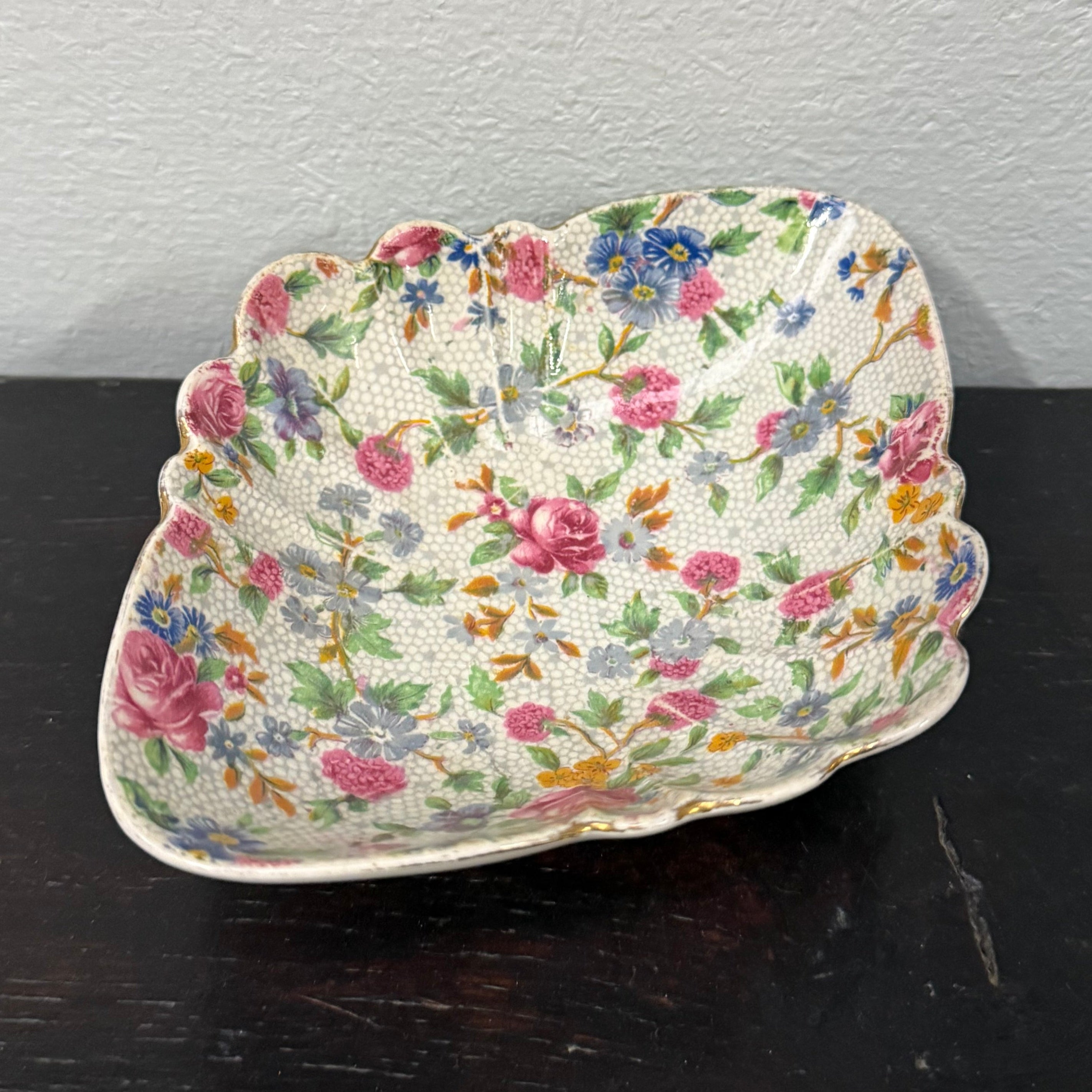 Royal Winton Old Cottage Chintz Dish | Antique & Vintage | Moonee Ponds Antiques | Australia Wide Delivery