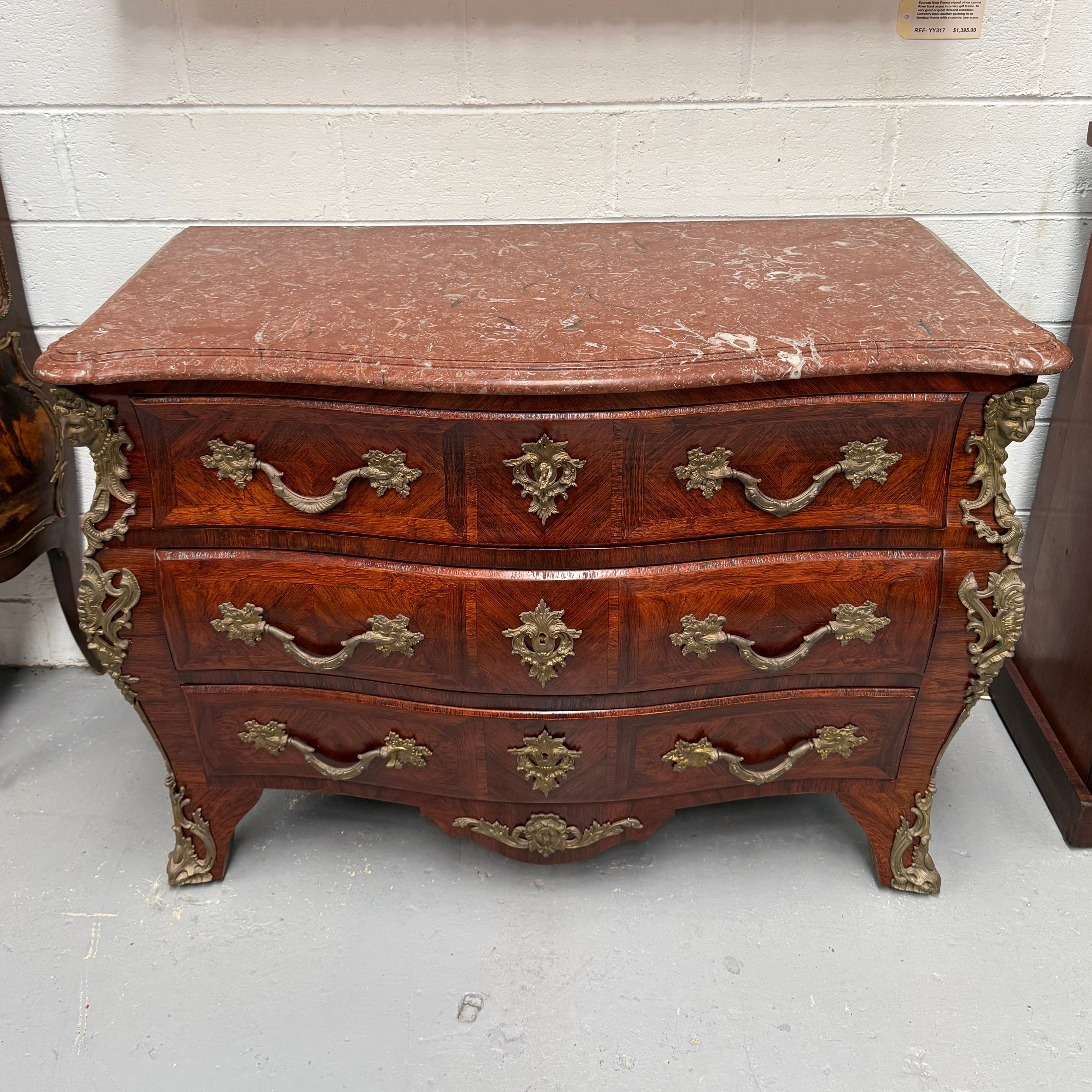Stunning French Louis XIV Style Commode | Antique & Vintage | Moonee Ponds Antiques | Australia Wide Delivery
