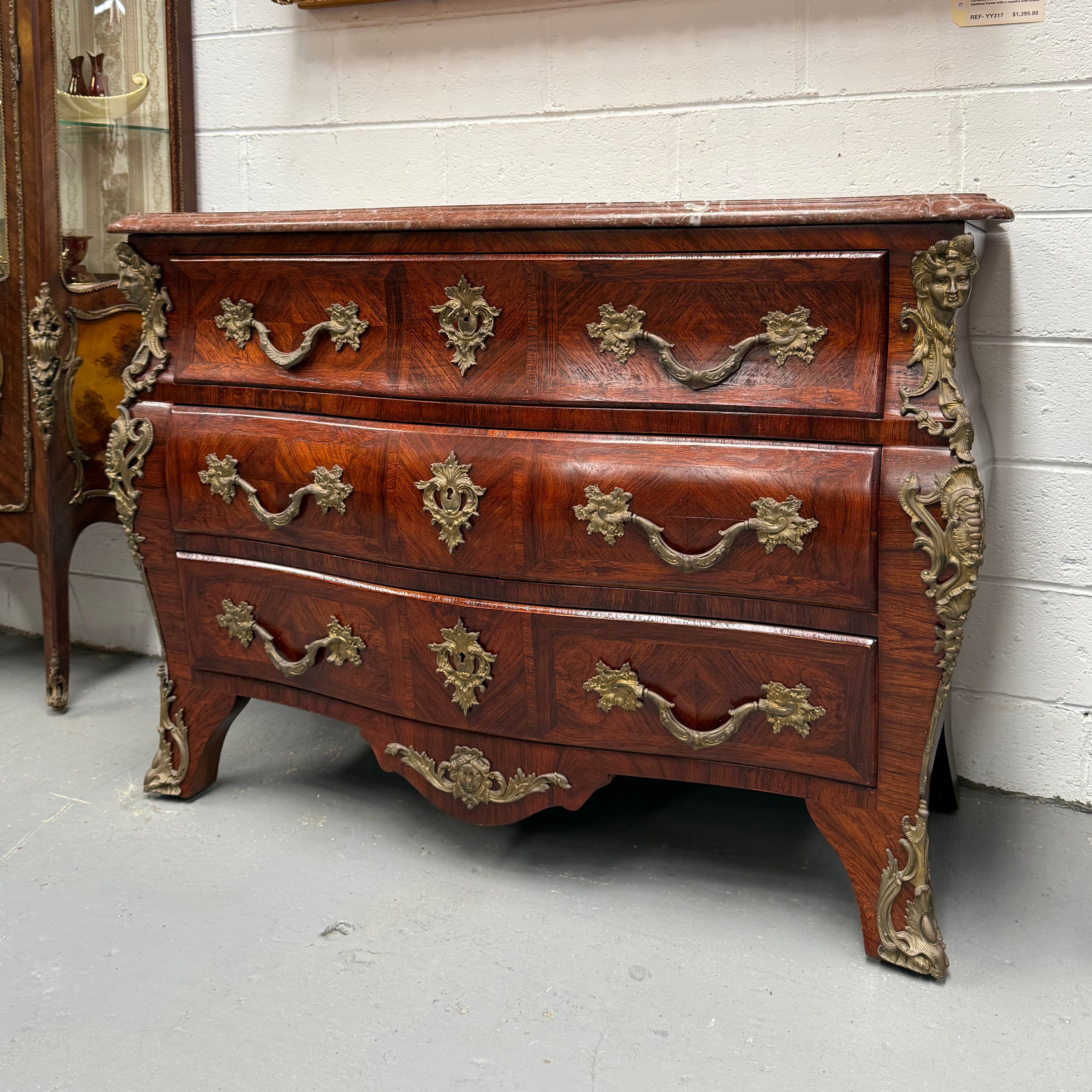 Stunning French Louis XIV Style Commode | Antique & Vintage | Moonee Ponds Antiques | Australia Wide Delivery