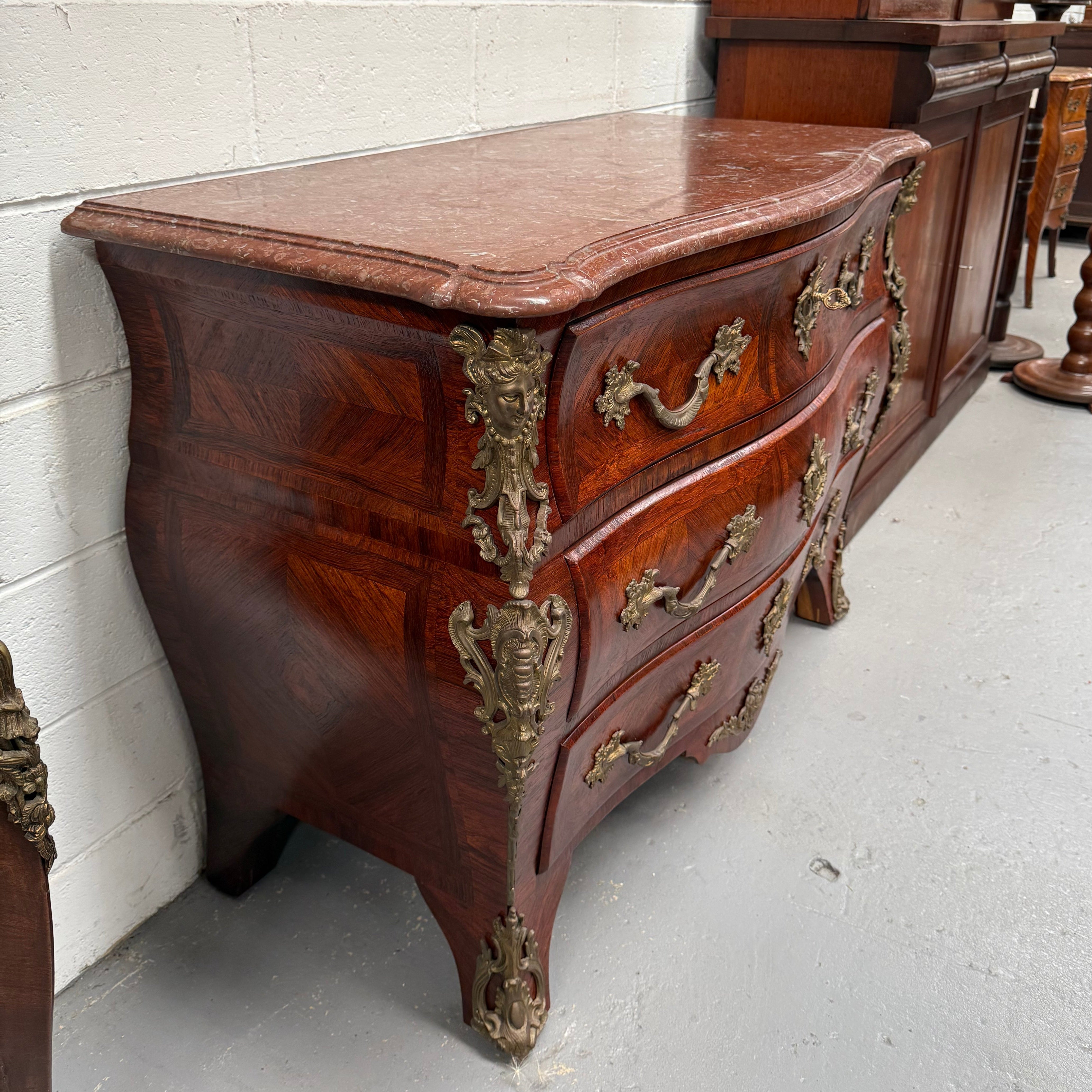 Stunning French Louis XIV Style Commode | Antique & Vintage | Moonee Ponds Antiques | Australia Wide Delivery