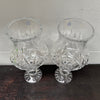 Stunning Pair Vintage Cut Crystal Candlestick Lamps | Antique & Vintage | Moonee Ponds Antiques | Australia Wide Delivery