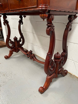 Superb Vintage Colonial Style Mahogany Hall Table Circa:1970's | Antique & Vintage | Moonee Ponds Antiques | Australia Wide Delivery