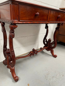 Superb Vintage Colonial Style Mahogany Hall Table Circa:1970's | Antique & Vintage | Moonee Ponds Antiques | Australia Wide Delivery