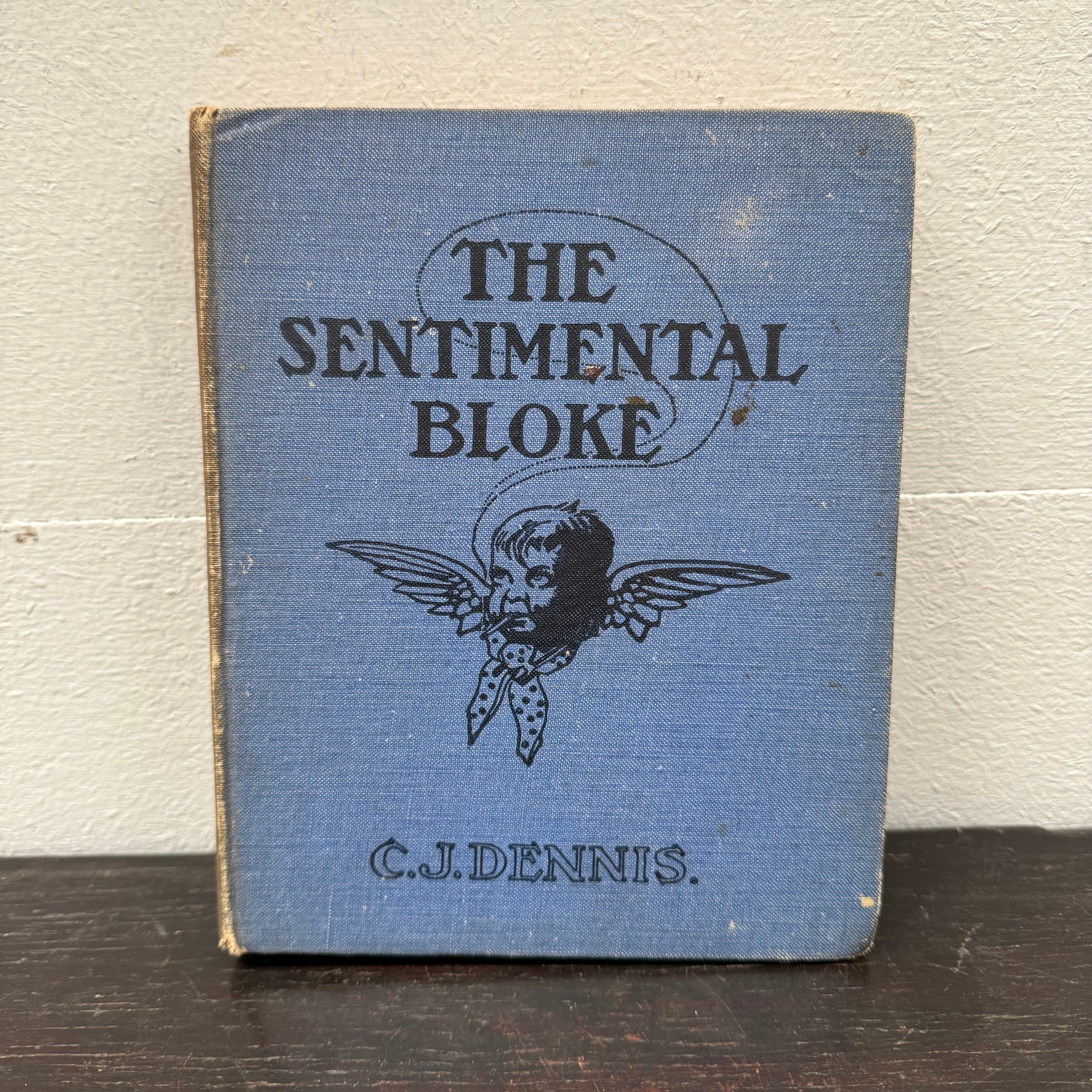 'The Sentimental Bloke' by C.J. Dennis Book 1st Edition | Antique & Vintage | Moonee Ponds Antiques | Australia Wide Delivery