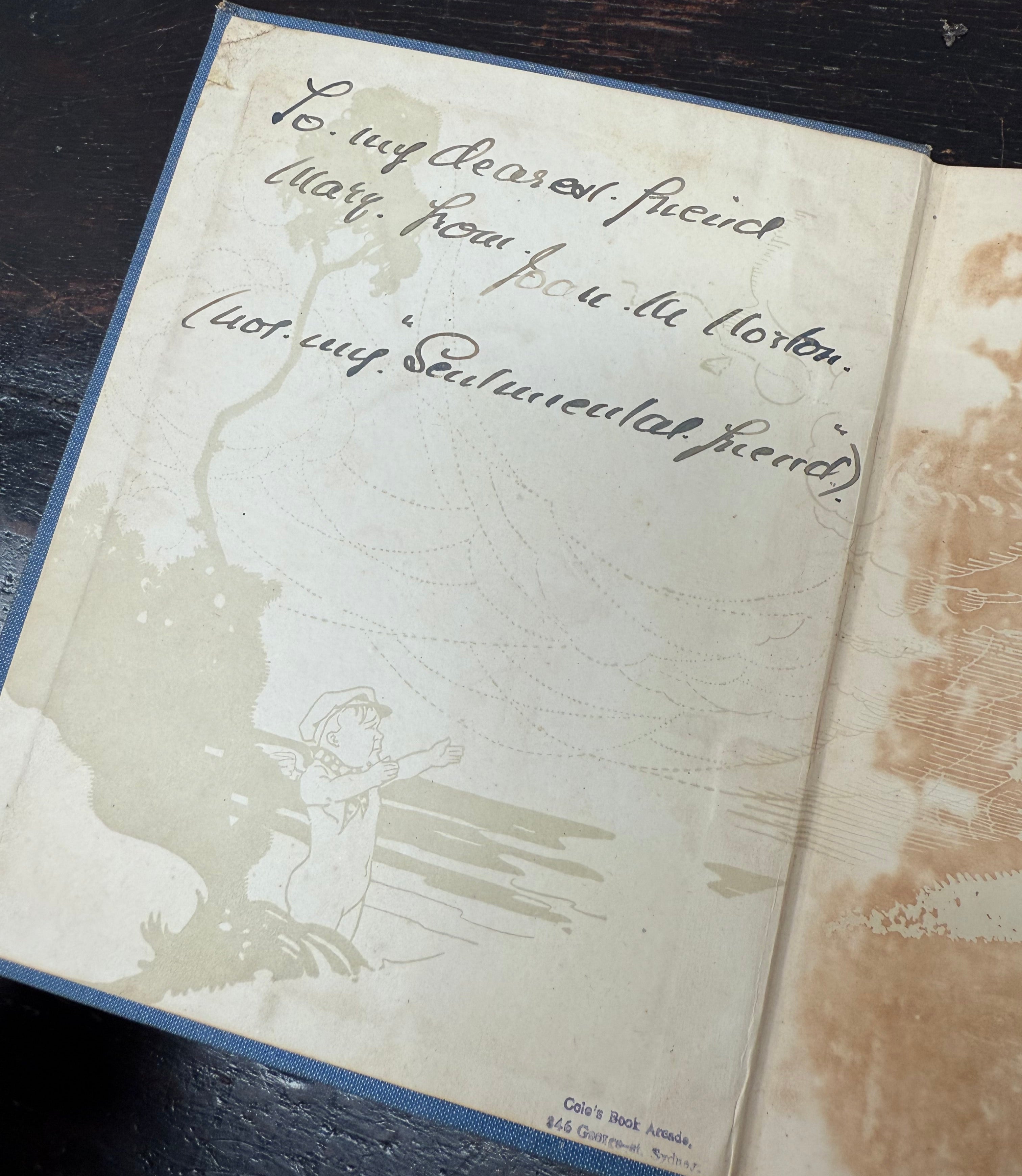 'The Sentimental Bloke' by C.J. Dennis Book 1st Edition | Antique & Vintage | Moonee Ponds Antiques | Australia Wide Delivery
