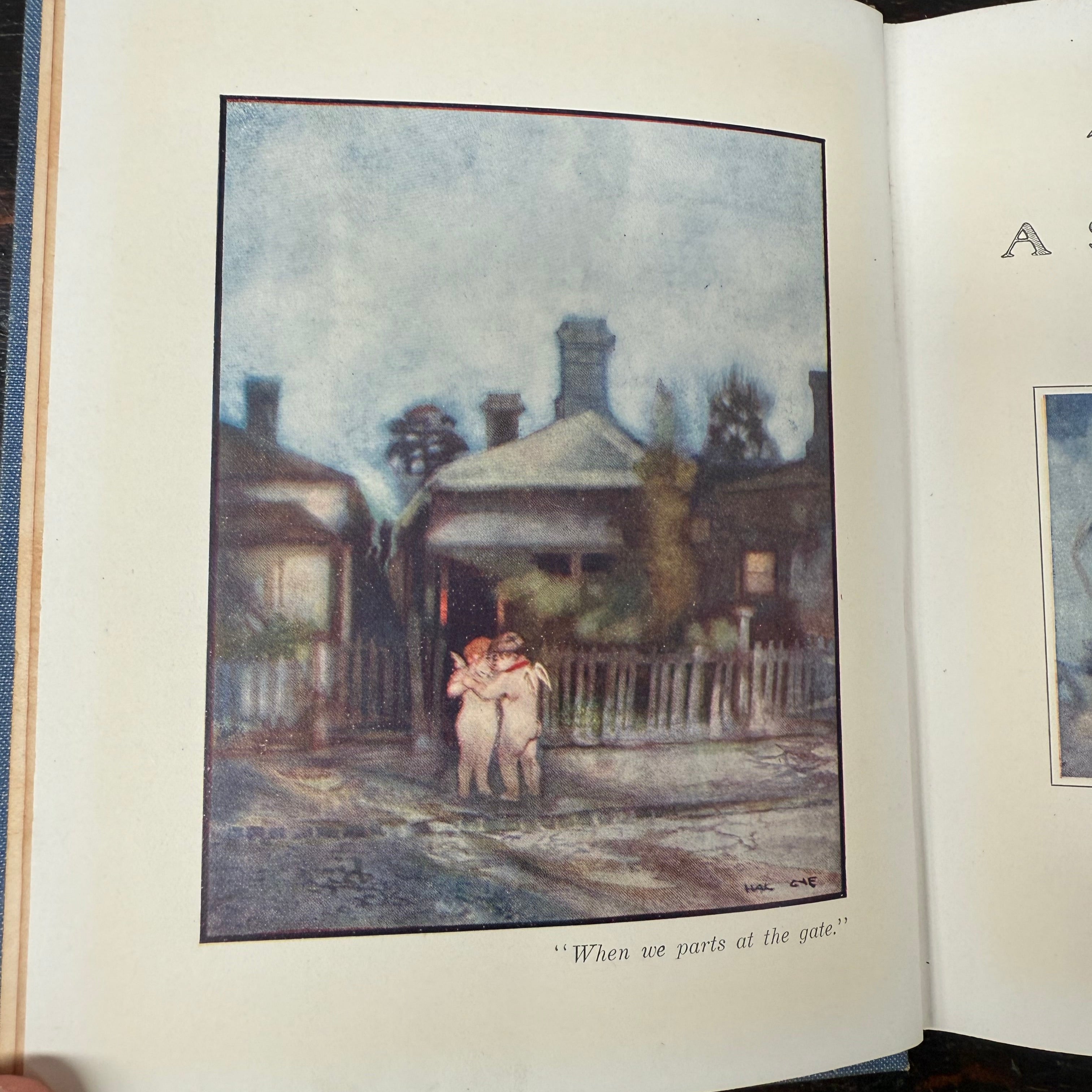 'The Sentimental Bloke' by C.J. Dennis Book 1st Edition | Antique & Vintage | Moonee Ponds Antiques | Australia Wide Delivery