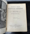 "Told Through the Ages" Stories From Scottish History Leather Bound Book | Antique & Vintage | Moonee Ponds Antiques | Australia Wide Delivery