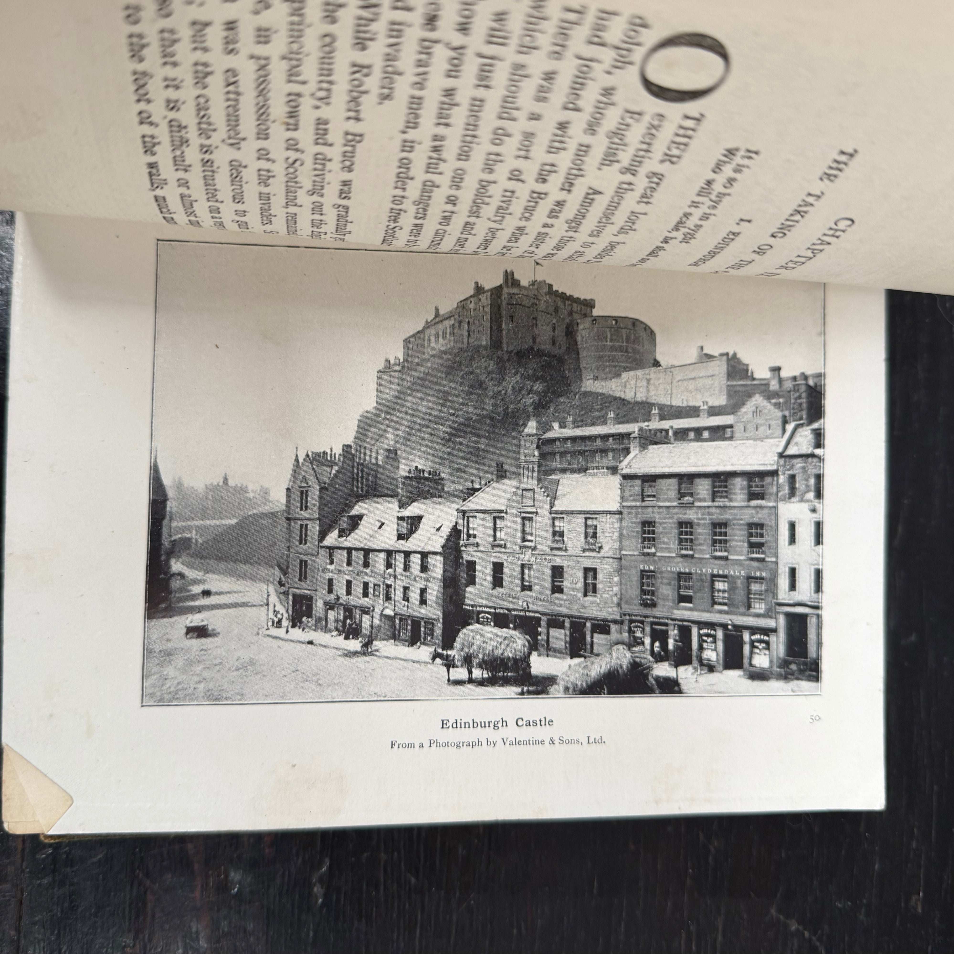 "Told Through the Ages" Stories From Scottish History Leather Bound Book | Antique & Vintage | Moonee Ponds Antiques | Australia Wide Delivery