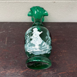 Victorian Mary Gregory Hand Painted Vase
