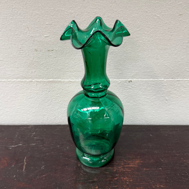 Victorian Mary Gregory Hand Painted Vase