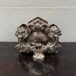 Victorian Style Silver Plate Letter Holder | Antique & Vintage | Moonee Ponds Antiques | Australia Wide Delivery