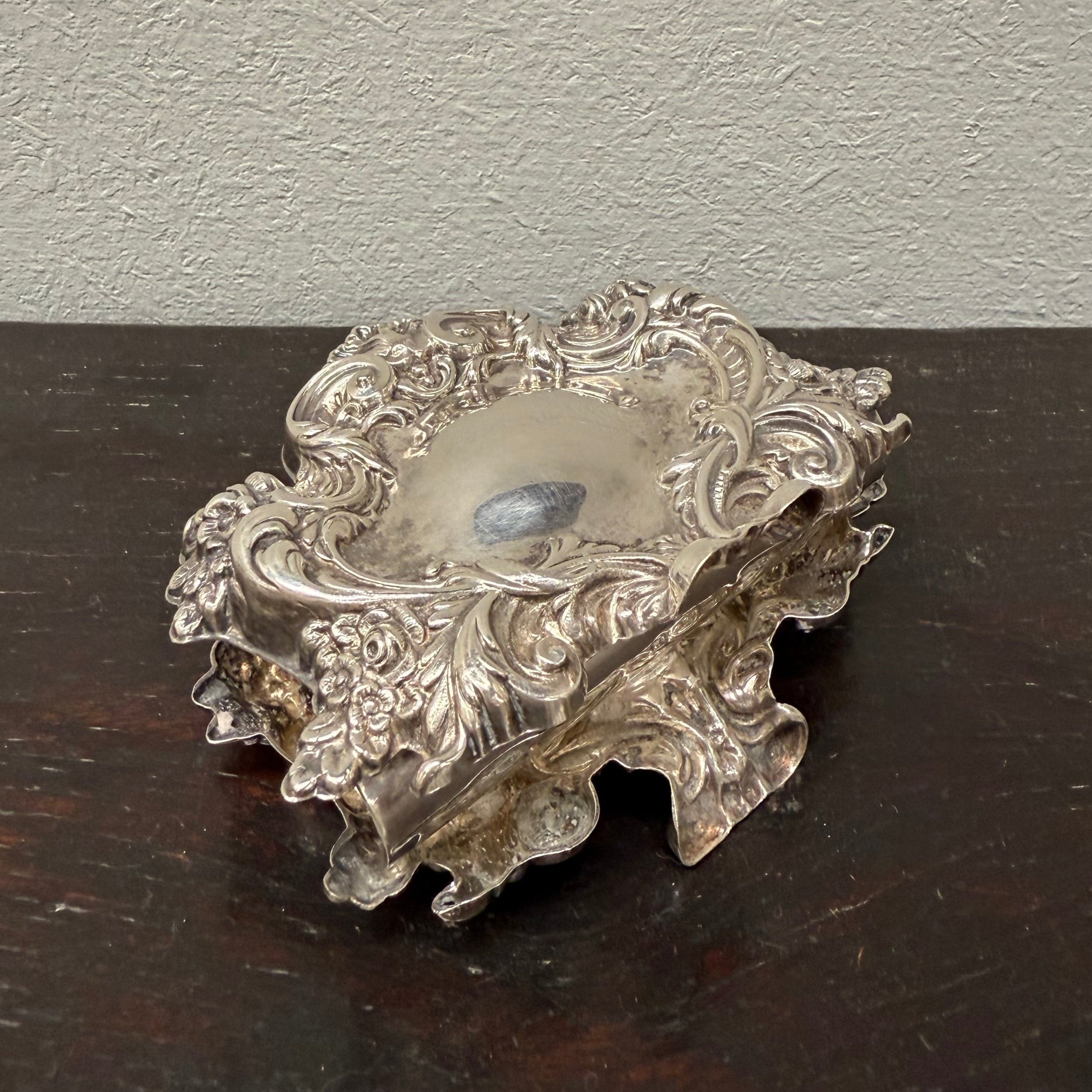Victorian Style Silver Plate Letter Holder | Antique & Vintage | Moonee Ponds Antiques | Australia Wide Delivery
