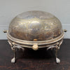 Victorian Top Quality Silver Plate Revolving Dome Top Buffet Server | Antique & Vintage | Moonee Ponds Antiques | Australia Wide Delivery