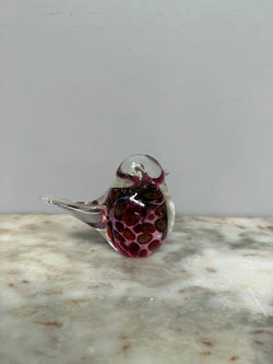 Vintage Art Glass Bird Ornament | Antique & Vintage | Moonee Ponds Antiques | Australia Wide Delivery