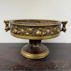 Vintage Brass & Glass Comport | Antique & Vintage | Moonee Ponds Antiques | Australia Wide Delivery