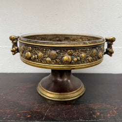Vintage Brass & Glass Comport | Antique & Vintage | Moonee Ponds Antiques | Australia Wide Delivery