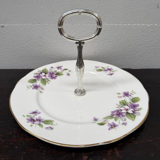Vintage Cake Serving With Handle