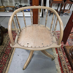 Vintage Captain's Desk Chair | Antique & Vintage | Moonee Ponds Antiques | Australia Wide