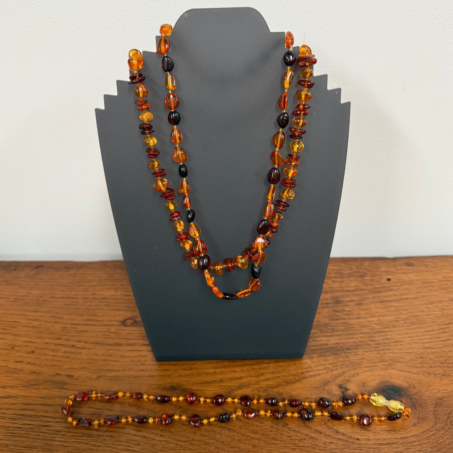 Vintage Cherry Amber Choker Necklace