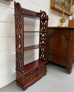 Vintage Colonial Style Bookshelf | Antique & Vintage | Moonee Ponds Antiques | Australia Wide Delivery