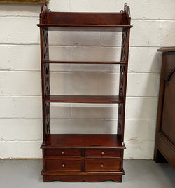 Vintage Colonial Style Bookshelf | Antique & Vintage | Moonee Ponds Antiques | Australia Wide Delivery