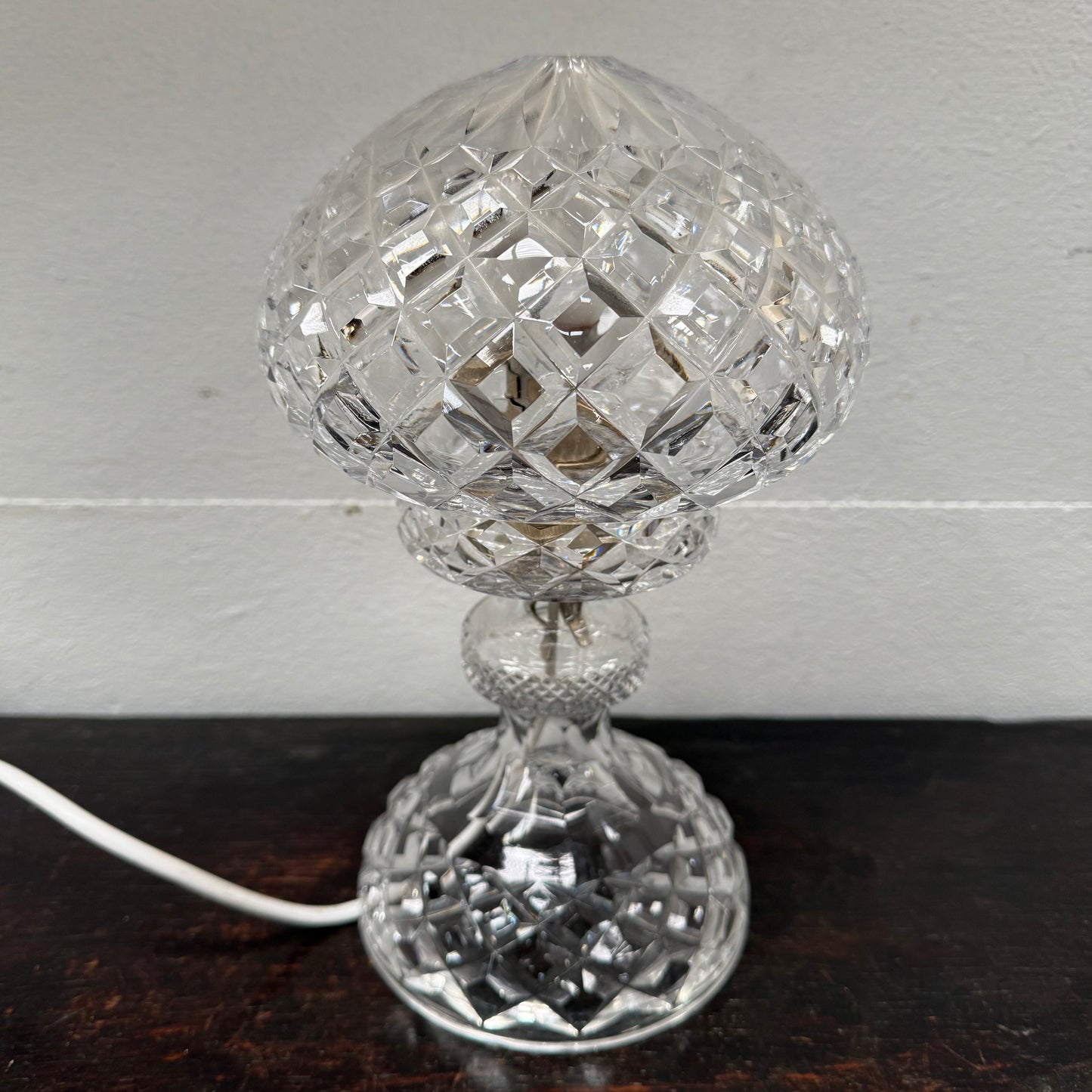 Vintage Crystal Lamp