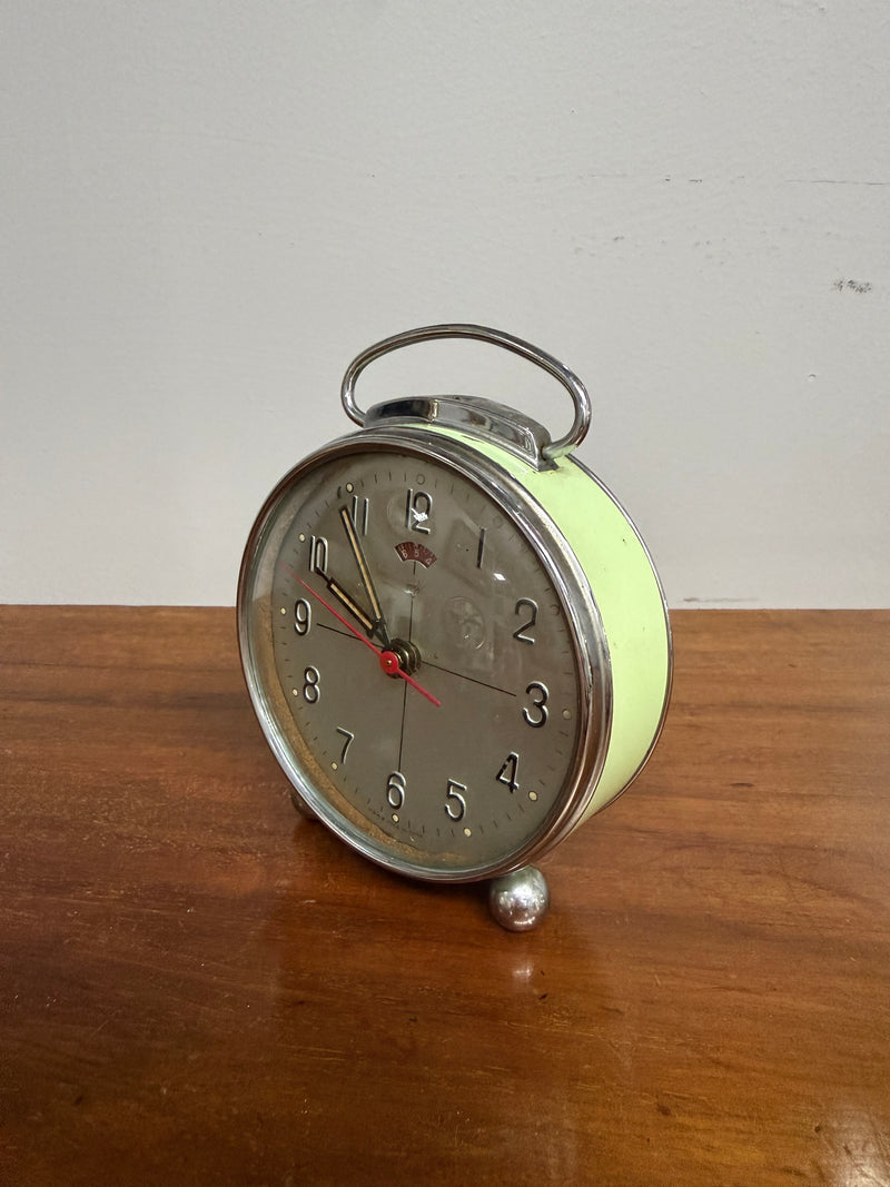 Vintage Diamond Alarm Clock C1960's | Antique & Vintage | Moonee Ponds Antiques | Australia Wide Delivery