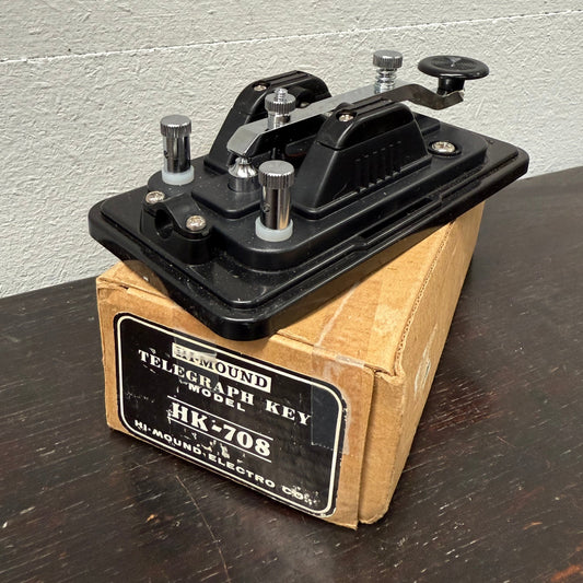 Vintage Hi-Mound HK708 Morse Key