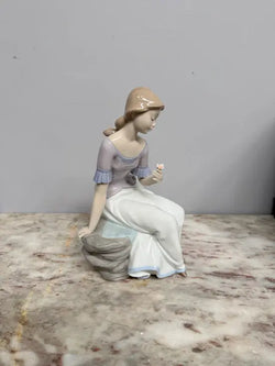 Vintage Natio (Lladro) Figurine "Spring" | Antique & Vintage | Moonee Ponds Antiques | Australia Wide Delivery