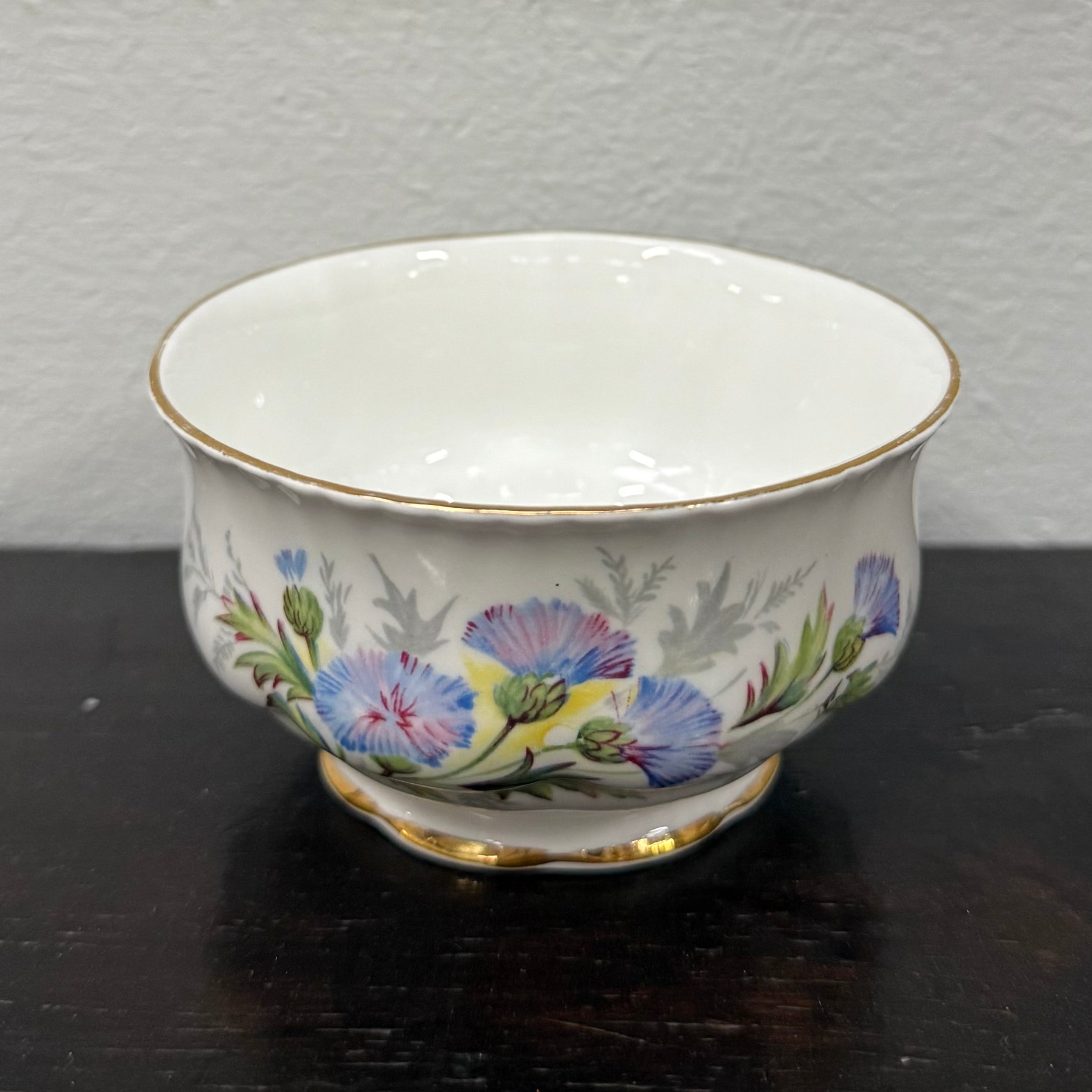 Vintage Paragon Thistles Bone China Bowl | Antique & Vintage | Moonee Ponds Antiques | Australia Wide Delivery