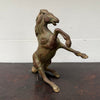 Vintage Patinated Bronze Rearing Horse | Antique & Vintage | Moonee Ponds Antiques | Australia Wide Delivery