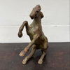 Vintage Patinated Bronze Rearing Horse | Antique & Vintage | Moonee Ponds Antiques | Australia Wide Delivery
