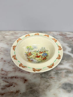 Vintage Royal Doulton Bunnykins Bowl 'Picnic' | Antique & Vintage | Moonee Ponds Antiques | Australia Wide Delivery
