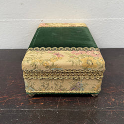Vintage Tapestry Covered Jewellery Box | Antique & Vintage | Moonee Ponds Antiques | Australia Wide Delivery